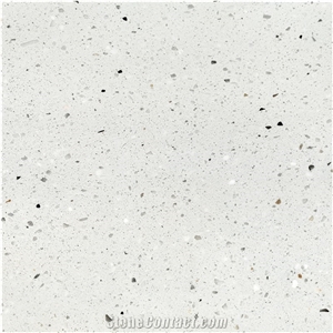Fatiya Terrazzo Raider White Floor  Tile Wall Installation