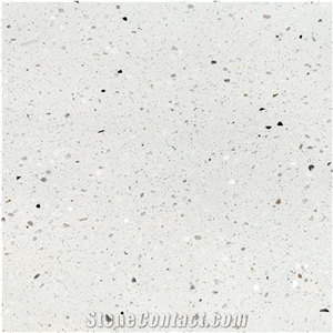 Fatiya Terrazzo Raider White Floor  Tile Wall Installation
