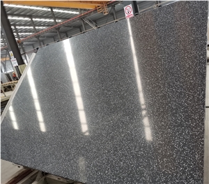 Fatiya Terrazzo Slab Sesame Grey Floor Tile