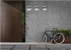Fatiya Terrazzo Slab Sesame Grey Floor Tile