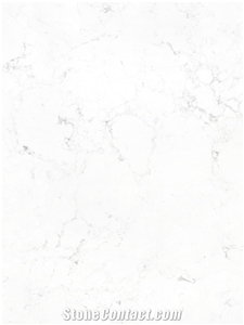 Fatiya White Artificial Marble Wall Decoration Slab