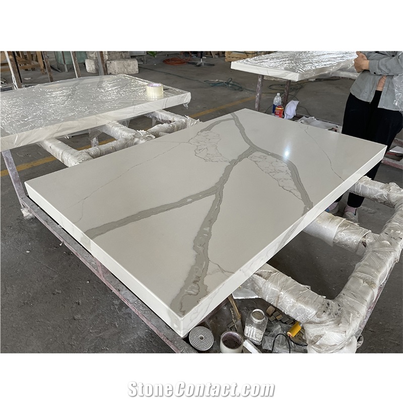 Artificial Calacatta Verona Quartz Countertops
