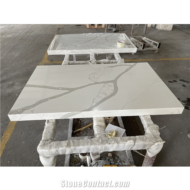 Artificial Calacatta Verona Quartz Countertops