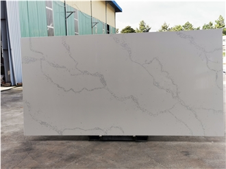 Calacatta Artificial Quartz Slabs In Vietnam