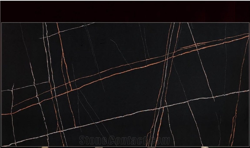 Calacatta Black Vein Vigor Quartz Kitchen Worktops