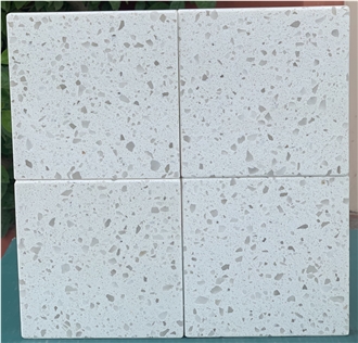 Ice White Vietnam Quartz Multi Family Kitchen Countertop