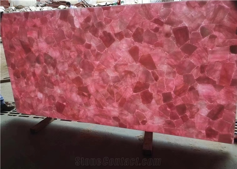 ZR012  Commercial Counters Semi-Precious Stone Reception Counter