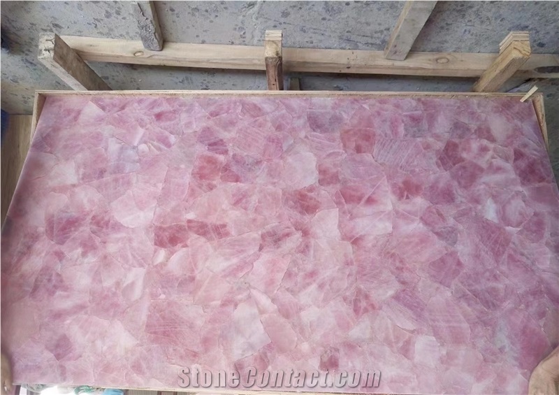 ZR012  Commercial Counters Semi-Precious Stone Reception Counter