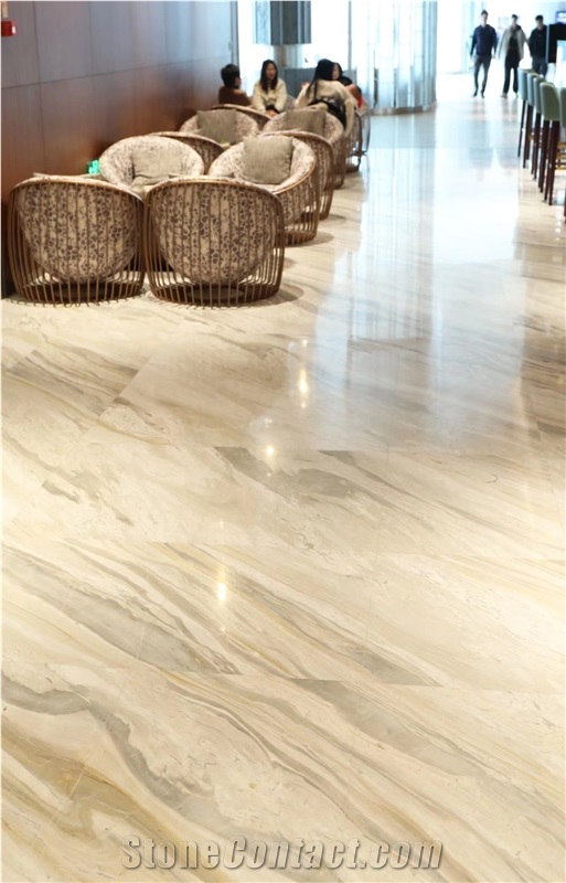 Volakas Yellow Vein Marble Slabs And Tiles
