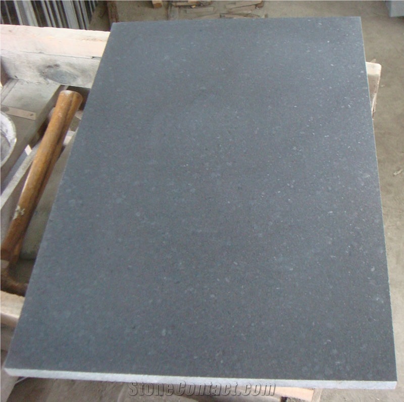 Honed G684 Black Basalt Tiles