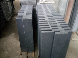 Honed G684 Black Basalt Tiles