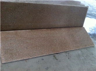 Golden Yellow Granite Flamed Slab