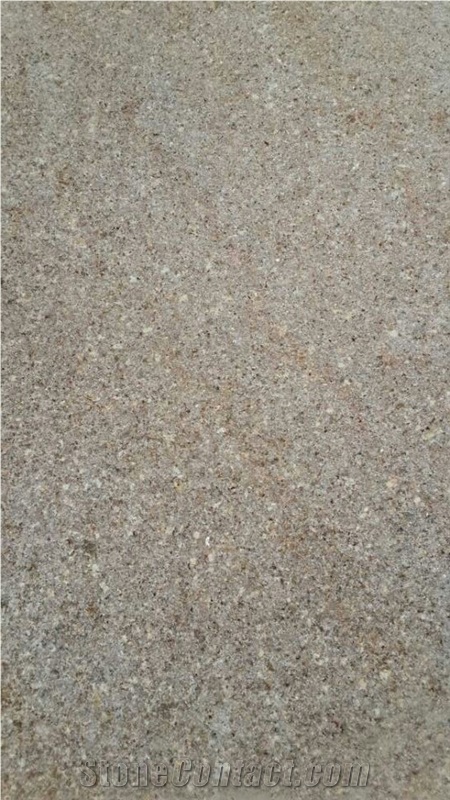 Golden Yellow Granite Flamed Slab