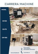 CARRERA MACHINE JUMAK CH Quarry Wire Saw Machine