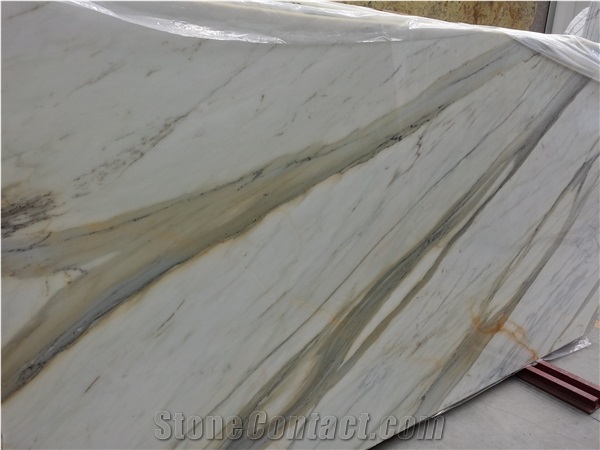 Calacatta Gold Marble Tiles, Marble Slabs