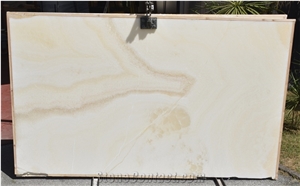 Onyx Champagne Slabs