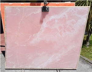 Onyx Rosa Slabs