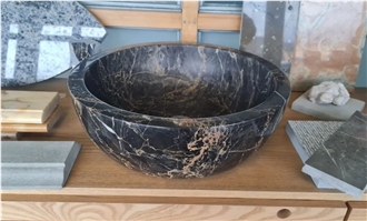Portoro Marble Wash Basin