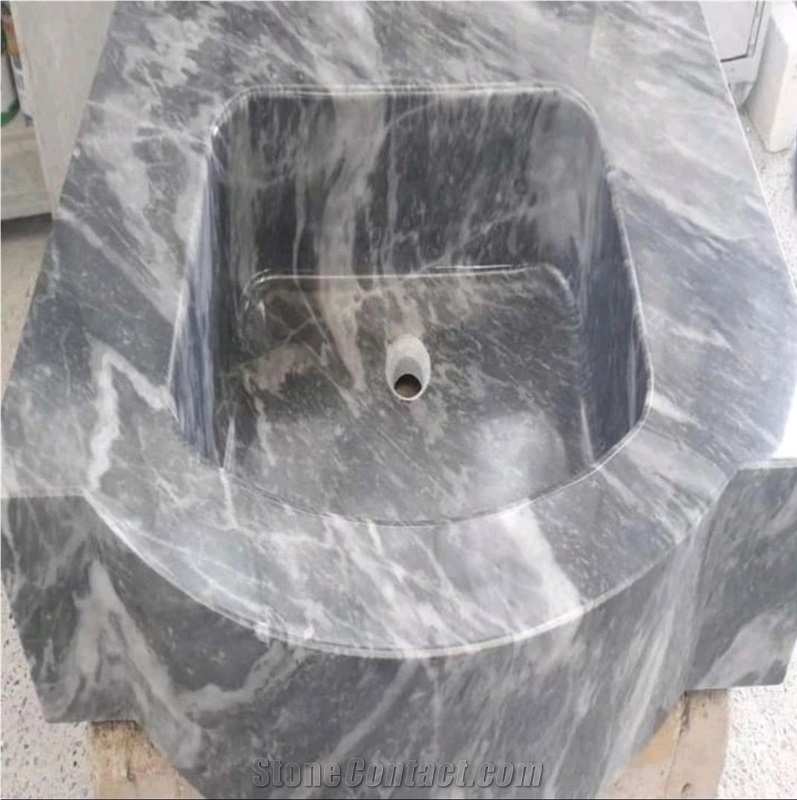 Portoro Marble Wash Basin