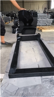 Black Granite Gravestone,Optimustone Black Granite