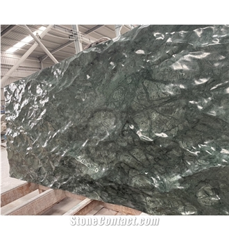 Green Marble Wave Spray Relief,Green Wave Wall Tile