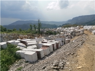 Cinderella Grey Marble Block, China Quarry Rock