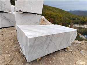 Russian Cristal White Marble Blocks