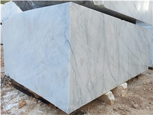 Russian Cristal White Marble Blocks
