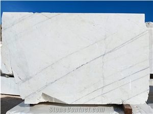 Russian Cristal White Marble Blocks