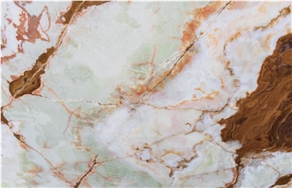 Light Green Onyx Slabs