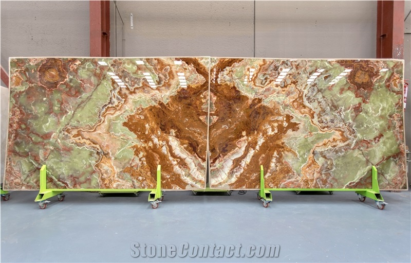 Onyx Green Slabs