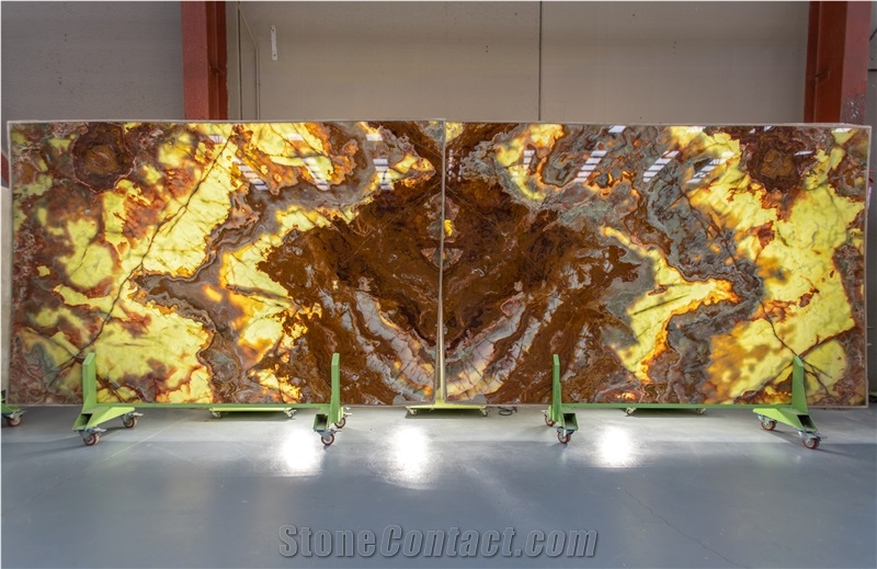 Onyx Green Slabs