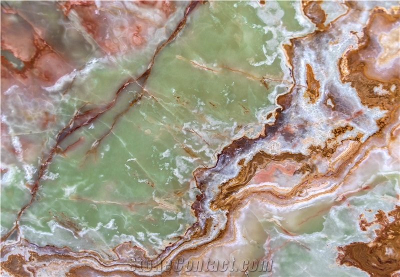 Onyx Green Slabs