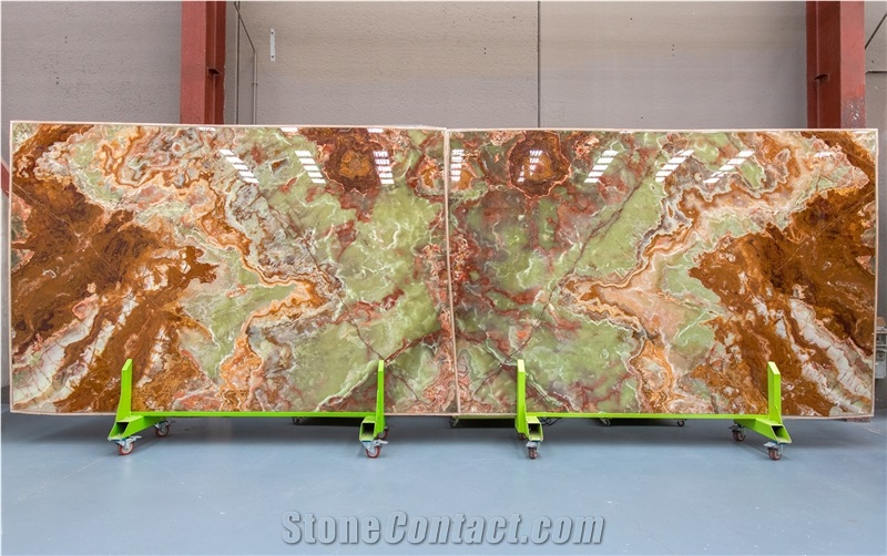 Onyx Green Slabs