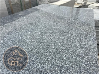 Gray El-Sherka Granite, Dark Grey Granite Tiles