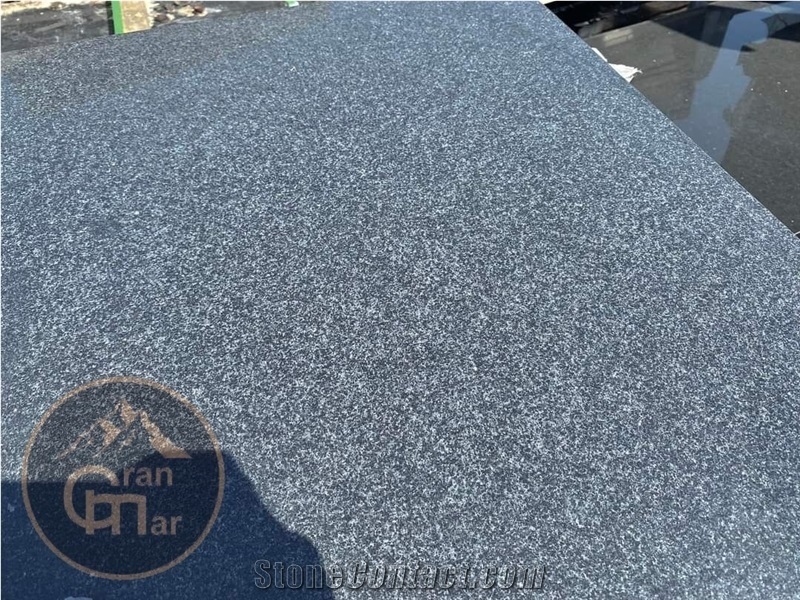 Gray El-Sherka Granite, Dark Grey Granite Tiles