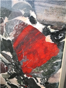 Black - Red Marinace Granite 2Cm Slabs