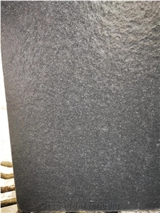 Zimbabwe Absolute Black Granite Flamed & Brushed 2Cm Slabs