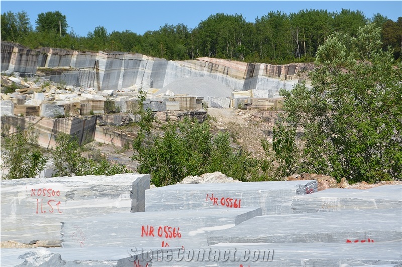 Norwegian Rose Marble Fauske Quarry