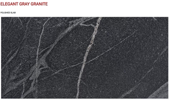 Elegant Gray Granite Polished Slabs Elegant Gray Granite Polished Slabs
