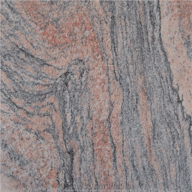 Rojo Altamira Granite Honed, Flamed, Sanded Tiles