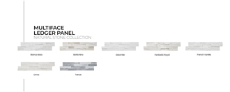 Tundra Grey Marble Bamboo Plank Veneer-Splitface Ledger