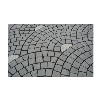 Cheap Dark Grey Outdoor Granite Block Paving Stone