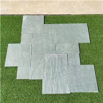 Natural Green Slate Floor Tiles