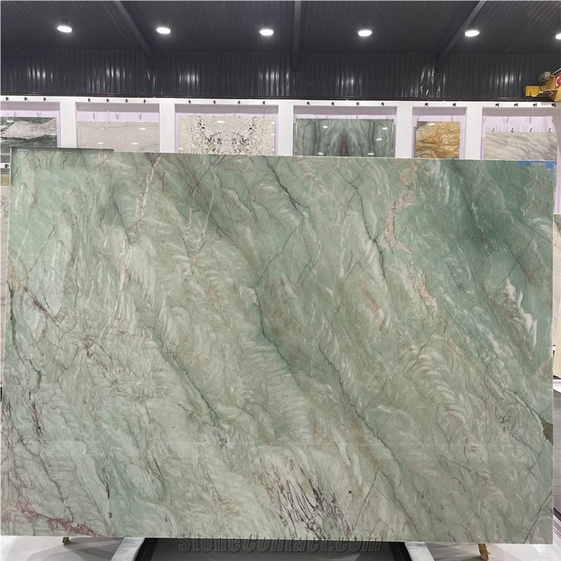 Verde Gaya  Green   Quartzite Brazil   Slabs