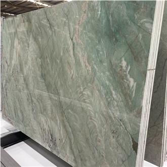 Verde Gaya  Green   Quartzite Brazil   Slabs