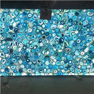 Blue  Semiprecious Stone Tiles