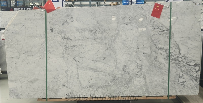 Bianco Carrara White Marble Slabs