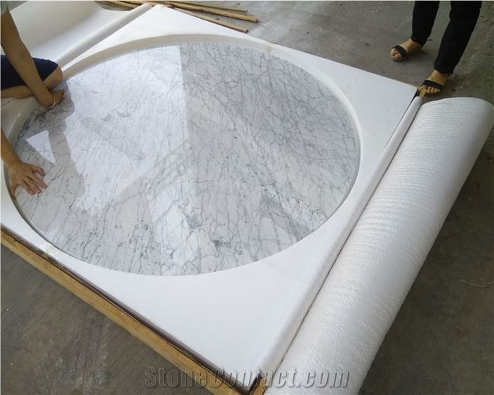 Bianco Carrara White Marble Slabs