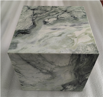 Green Marble Side Table